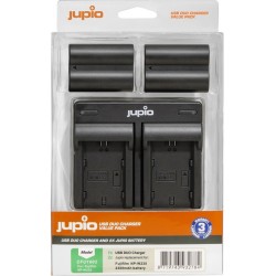 Kit Jupio cargador y baterias NP-W235