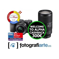 Sony Alpha 6400 + 16-50mm +...