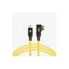 USB-C to Micro-B 90° - Tether Cable - 10m - Yellow