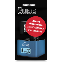 Hahnel Cargador ProCube para Panasonic/Fuji