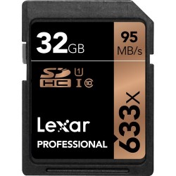 Lexar SD 32GB 633X 95MB PROFESIONAL