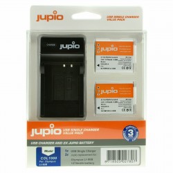 Jupio Kit Batería Li90B/Li92B + Cargador USB