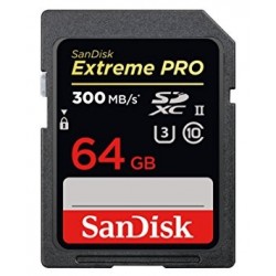 SanDisk 64 Gb SDXC Extreme Pro 300 Mb/s