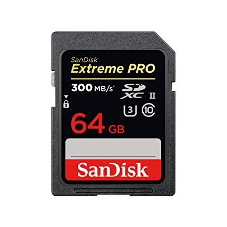 SanDisk 64 Gb SDXC Extreme Pro 300 Mb/s