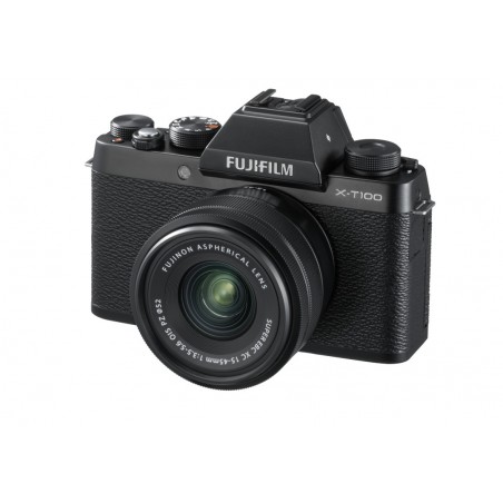 Fuji XT100 Negra + 15-45mm f3.5-5.6