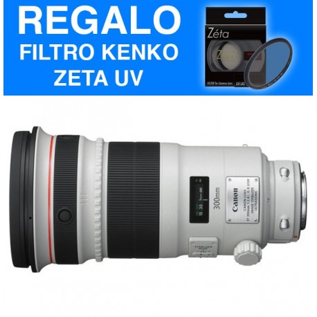 Lente Teleobjetivo Canon Ef, 300mm F/2.8l Is Ii Usm, Color