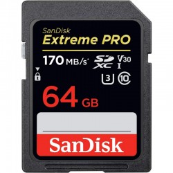 SanDisk EXTREME PRO SDHC 170MB/s V30 UHS-I U3