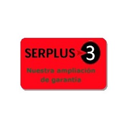 Ampliación de garantía Serplus3 Rojo