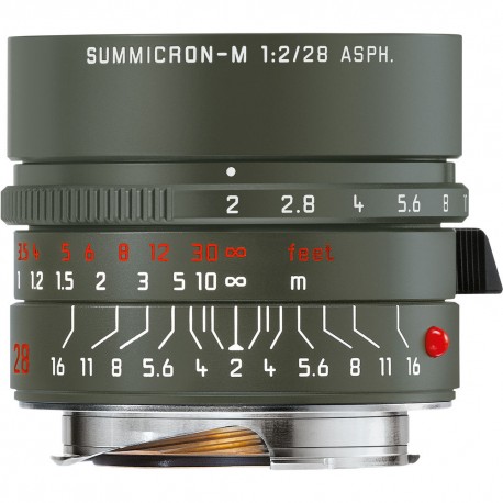 Objetivo Leica M 28mm Safari | Objetivo Summicron 28mm Verde
