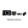 Canon Eos M6 Mark II + 15-45mm + 22mm + Viewfinder