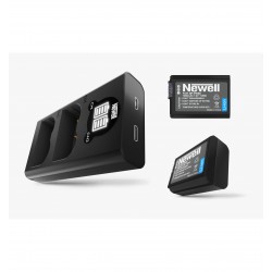 Cargador dual Newell NP FW50 | Baterías Sony NPFW50