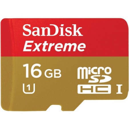 SanDisk 16 Gb micro SDHC Extreme Clase 10