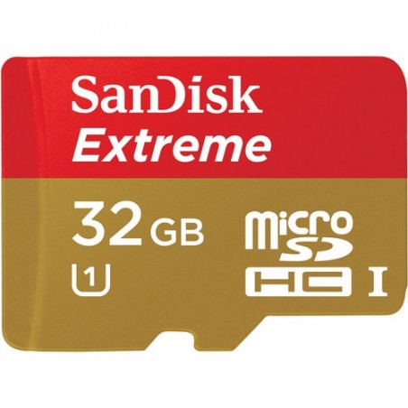 SanDisk 32 Gb micro SDHC Extreme Clase 10