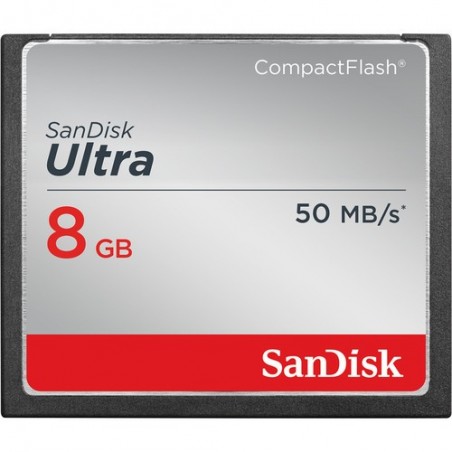 SanDisk 8 GB Ultra Compact Flash (50 MB/S)