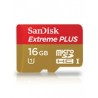 SanDisk 16 Gb micro SDHC Extreme Plus Clase 10