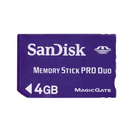 SanDisk Memory Stick 4 GB PRO Duo 