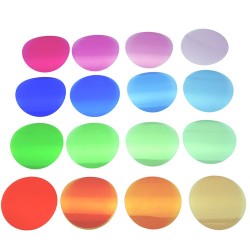 LETWING Filtro de Color Set 20 Colores Adecuado para Godox V1 Flash