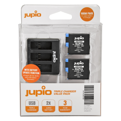 Kit cargador y baterias AHDBT801 Jupio