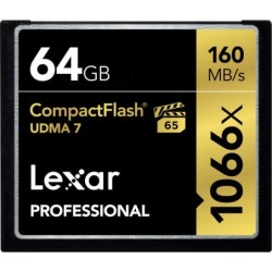 Lexar Compact Flash 1066X 160MBS