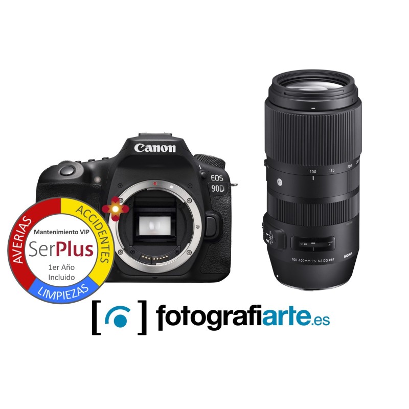 Canon EOS 90D + Sigma 100-400mm f5‑6.3 Contemporary