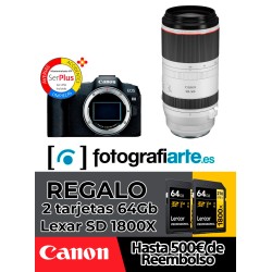 Canon EOS R8 + RF 100-500mm...