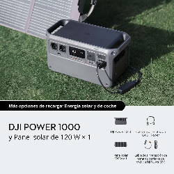 Dji Power 1000 + Panel Solar 120w