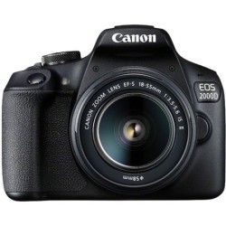 Canon Eos 2000d + 18-55mm IS + 50mm 1.8  STM