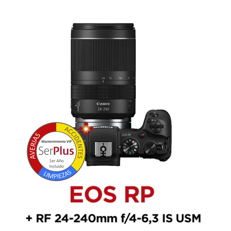 Canon Eos RP + RF 24-240mm f4-6.3 IS USM
