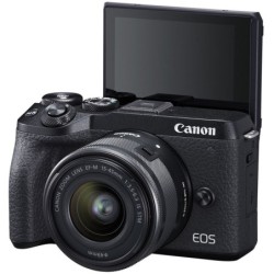 Canon Eos M6 Mark II + 15-45mm + Viewfinder