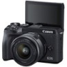 Canon Eos M6 Mark II + 15-45mm + 22mm + Viewfinder