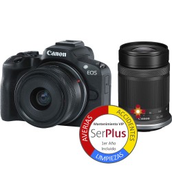 Canon EOS R50 + 18-45mm f4.5-6.3 + 55-210mm f5-7.1