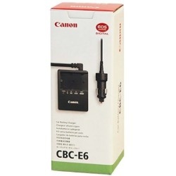 Canon Cargador para Coche CBC-E6