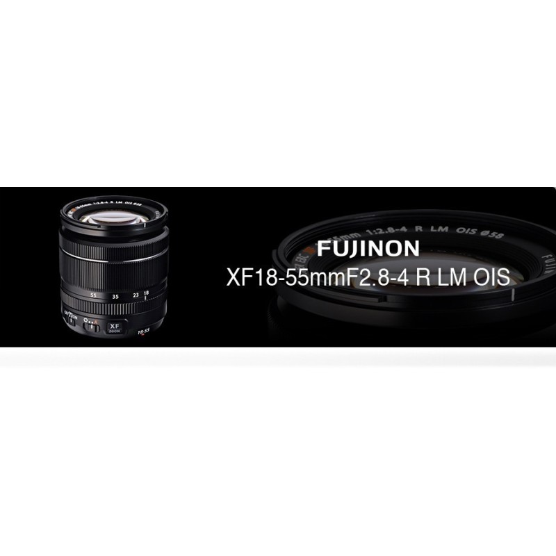 FUJIFILM XF 18-55mm f/2.8-4 R LM OIS Lens, Rounded 7-Blade Diaphragm, Three  Aspherical Elements, X-Mount Lens/APS-C Format, Linear Autofocus Motor